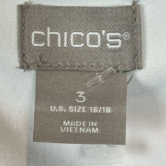 Chico's Fantastical Stripe Twist Front Maxi Dress US size XL Chicos Size 3 - Picture 4 of 9